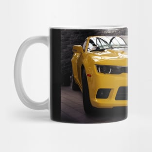 camaro - yellow Mug